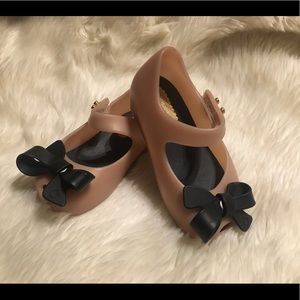 Mini Melissa Peep Toe Shoes